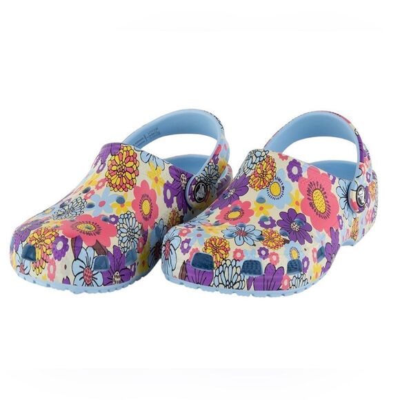 CROCS Classic Retro Floral EUC - Picture 1 of 5